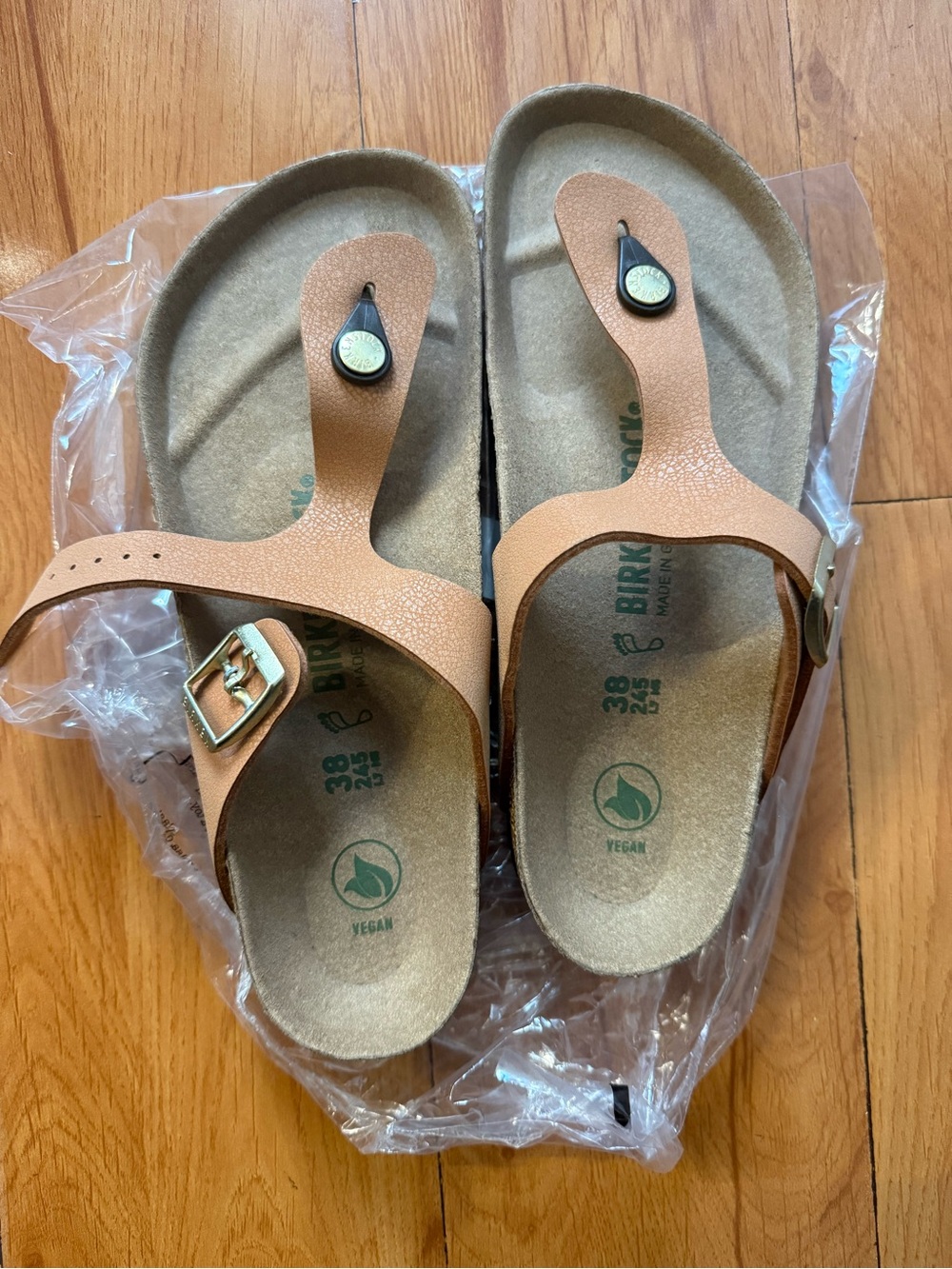 Birkenstocks Sandals with Adjustable Buckle -38